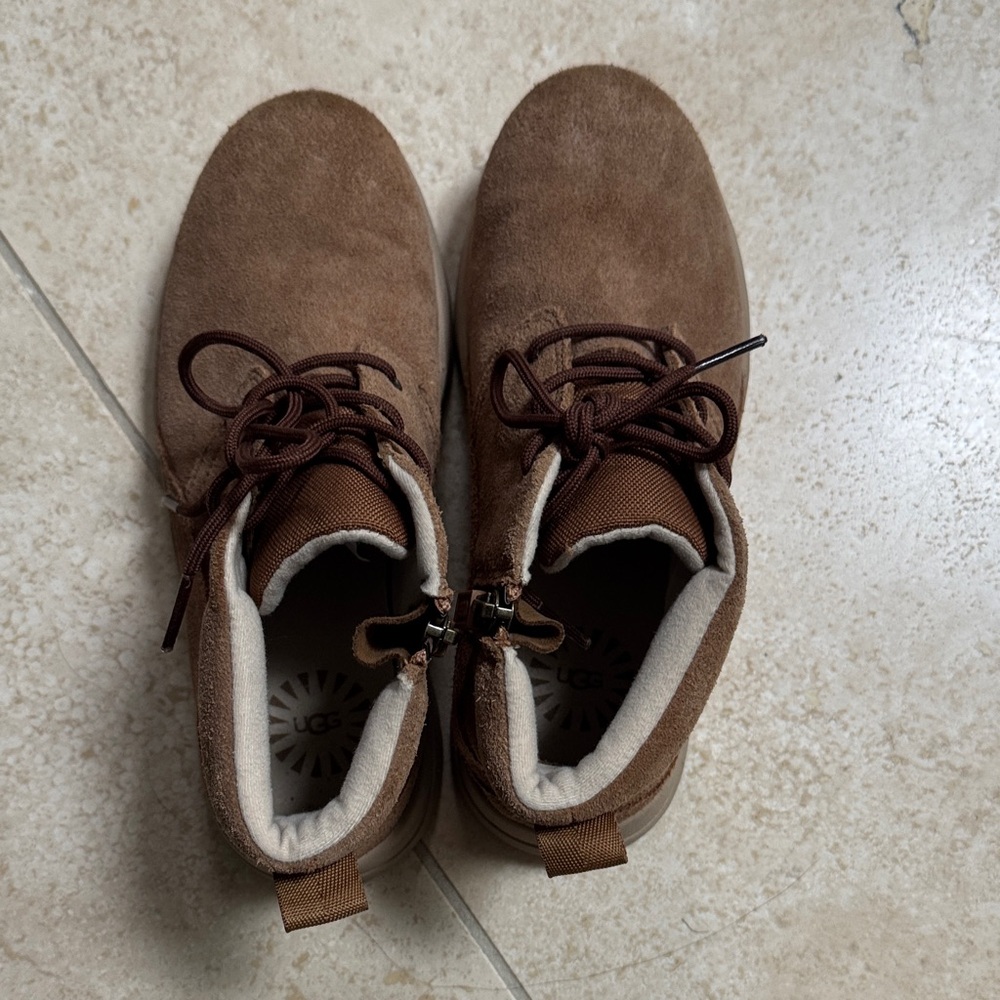 UGG kids Tan Suede Chukka Boots
